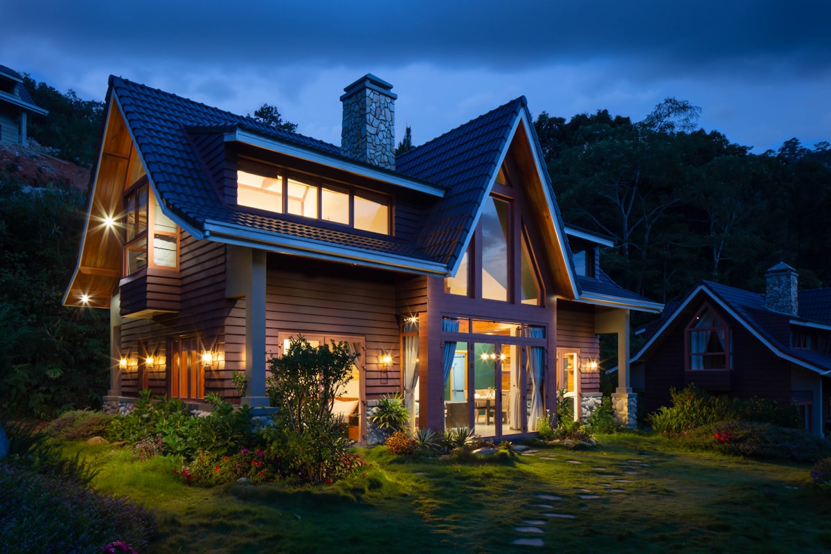 Warm residential home